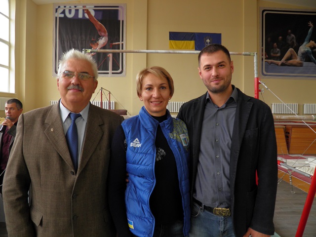 Олена Підгрушна Віталій Ігнатенко Валерій Кравчук НОК